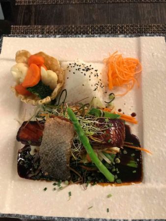 Cá Hồi Teriyaki