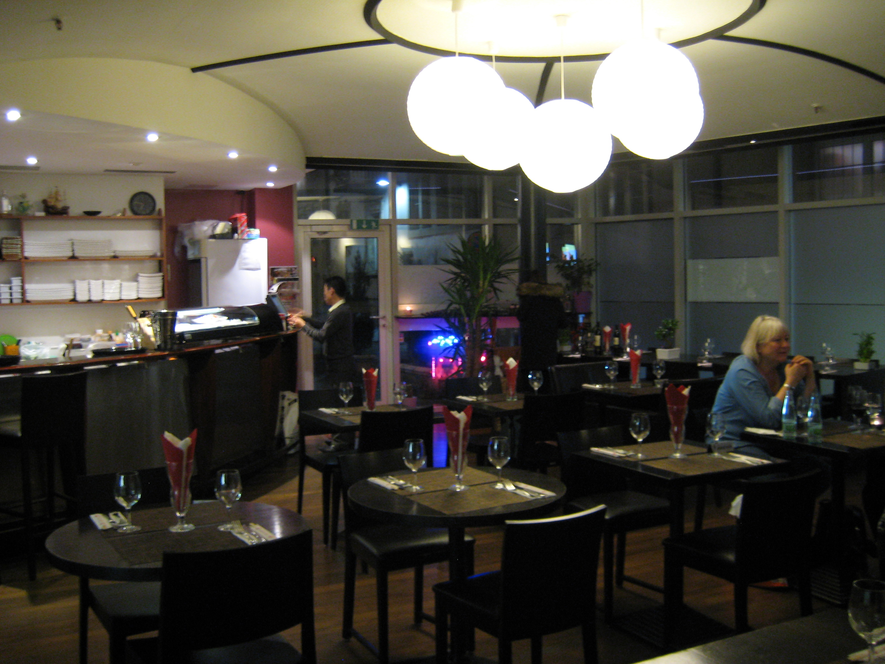 L’intérieur du restaurant Sakura, rue du Criblet 13 à Fribourg
